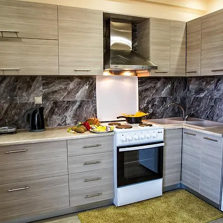 Апартаменты Peramos Rent House Неа-Перамос Экстерьер фото